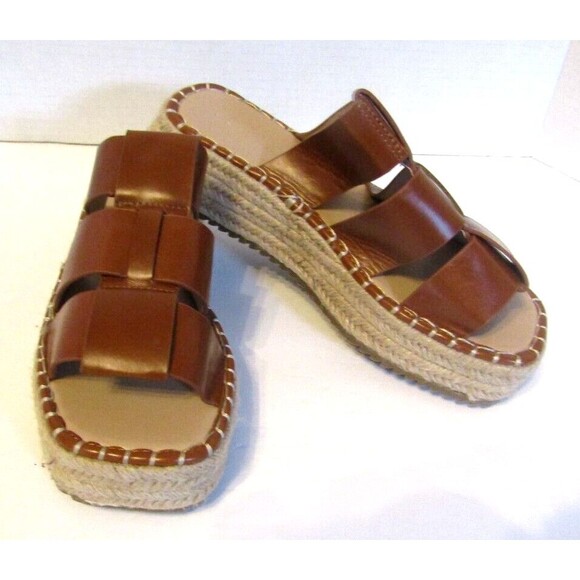 ASOS Design Espadrilles Sandals Jackson Fisherman Cut Out Straps (READ) NWOB 8 - Picture 4 of 10